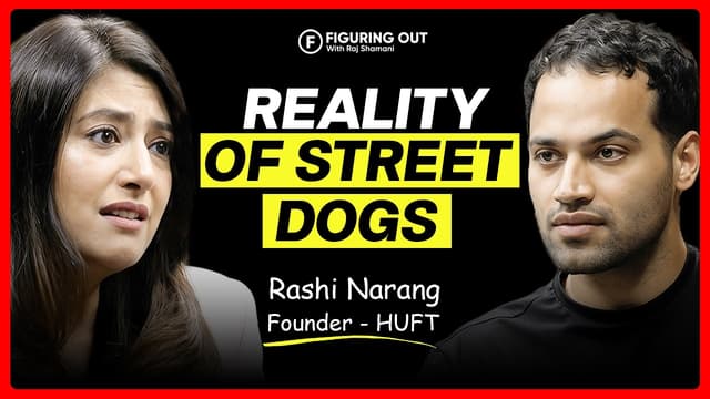 Street Dogs: Can Detect Cancer, Depression & Anxiety - HUFT | FO399 Raj Shamani
