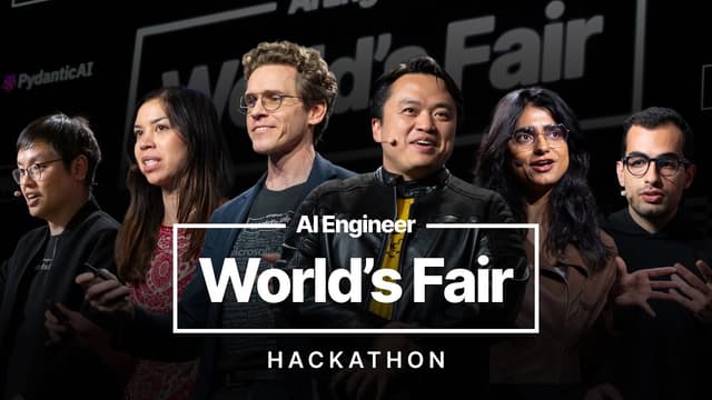 AI Engineer World's Fair 2025 Hackathon Presentations