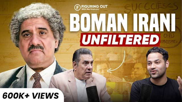 Boman Irani On Childhood Struggles, Bollywood, Acting, 3 Idiots, SRK & Dyslexia | FO370 Raj Shamani