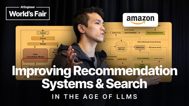 Recsys Keynote: Improving Recommendation Systems & Search in the Age of LLMs - Eugene Yan, Amazon