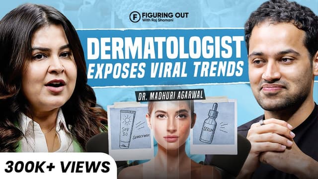 Skincare Trends EXPOSED! Lip Care, Gua Sha, SPF & Tanning | Dr. Madhuri Agarwal | FO402 Raj Shamani