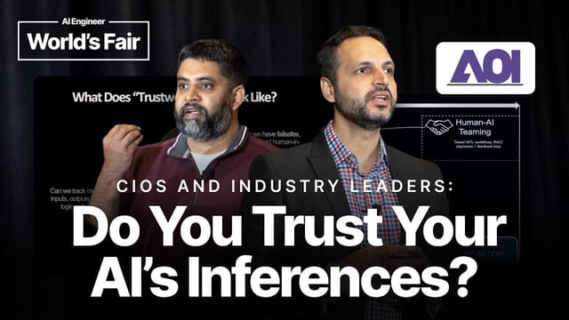 Critical AI Inference your CIO can Trust — Sahil Yadav, Hariharan Ganesan, Telemetrak
