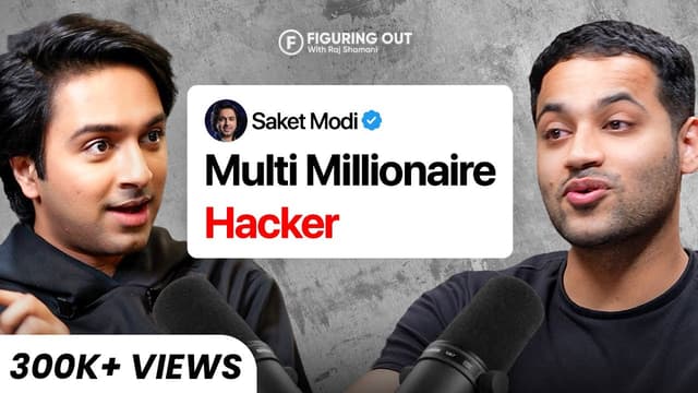 What Is Dark Web, Internet, Hacking Your Phone & Cyber Frauds - Saket Modi | FO265 Raj Shamani