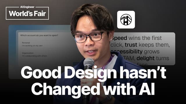 Good design hasn’t changed with AI — John Pham, SF Compute
