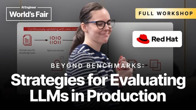 Strategies for LLM Evals (GuideLLM, lm-eval-harness, OpenAI Evals Workshop) — Taylor Jordan Smith