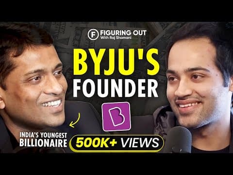 Byju Raveendran Answers All Controversies, Layoffs, Acquisitions & More | FO 61 - Raj Shamani