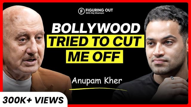 Anupam Kher On Modern Love, Jealousy, Regrets, Discipline, Acting & Legacy | FO381 Raj Shamani