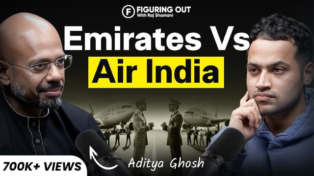 Dark Reality of Airline Business, High Prices & Hidden Secrets - Aditya Ghosh | FO338 Raj Shamani