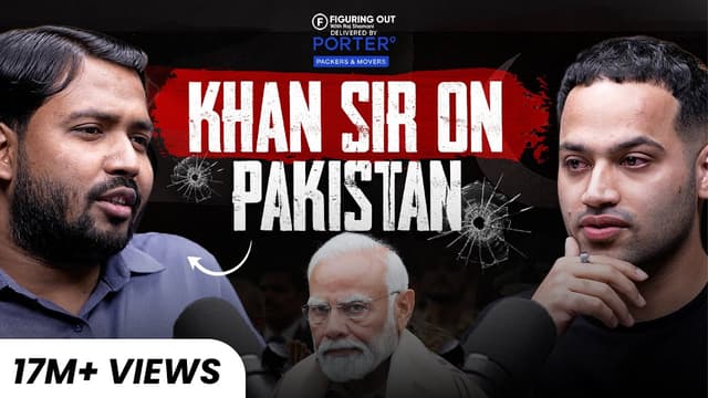 Khan Sir Podcast: India vs China, Pakistan, Bihar’s Reality & Geopolitics | FO343 Raj Shamani