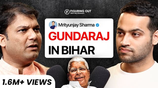 Downfall Of Bihar, Politics, Crime, Mafia, 900Cr Scam & Lalu Yadav - Mrityunjay | FO217 Raj Shamani