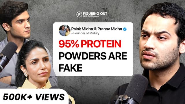 Reality Of Protein, Supplements, Liver Detox, Bullet Coffee & Myths - Miduty | FO 222 Raj Shamani