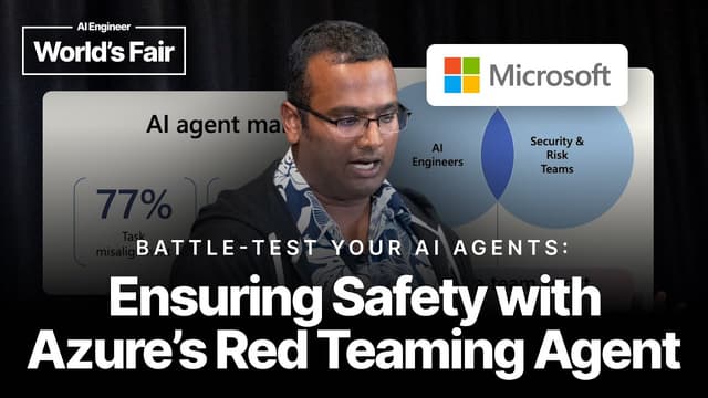 AI Red Teaming Agent: Azure AI Foundry — Nagkumar Arkalgud & Keiji Kanazawa, Microsoft
