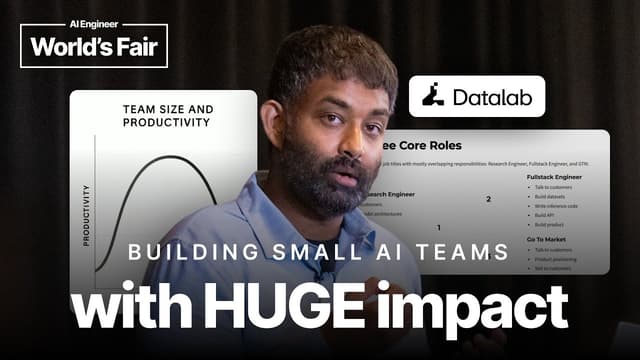 Small AI Teams with Huge Impact — Vik Paruchuri, Datalab
