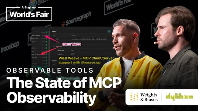 The State of MCP observability: Observable.tools — Alex Volkov and Benjamin Eckel, W&B and Dylibso