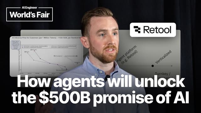 How agents will unlock the $500B promise of AI - Donald Hruska, Retool