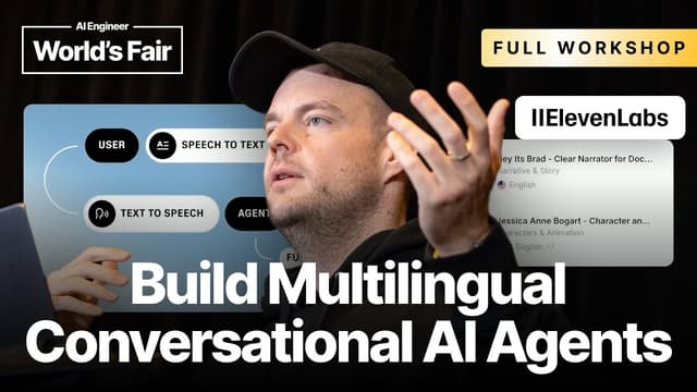 [Full Workshop] Building Conversational AI Agents - Thor Schaeff, ElevenLabs