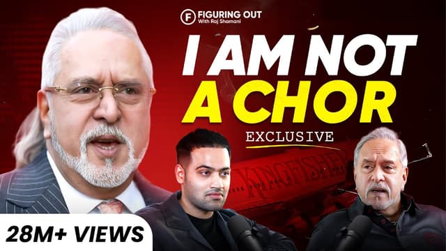 Vijay Mallya Podcast: Rise & Downfall Of Kingfisher Airlines, Loans & RCB | FO364 Raj Shamani