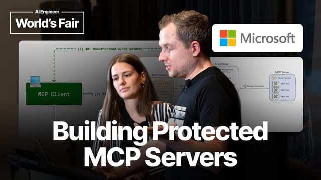 Building Protected MCP Servers — Den Delimarsky and Julia Kasper, MCP Steering Committee & Microsoft