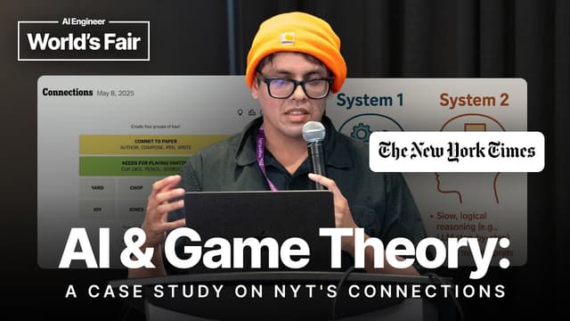 New York Times' Connections: A Case Study on NLP in Word Games — Shafik Quoraishee, NYT Games