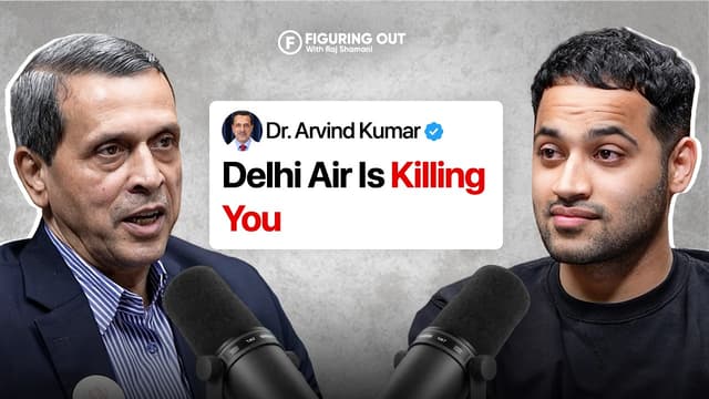Lung Health Expert: Air Pollution, Vape, Lung Cancer, Passive Smoking & Exercise | FO289 Raj Shamani