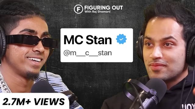 Gangs, Violence, Slum Life, Money, Bollywood & Salman Khan - @mcstanofficial666 | FO77 - Raj Shamani