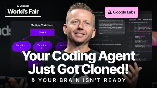 Your Coding Agent Just Got Cloned And Your Brain Isn't Ready - Rustin Banks, Google Jules