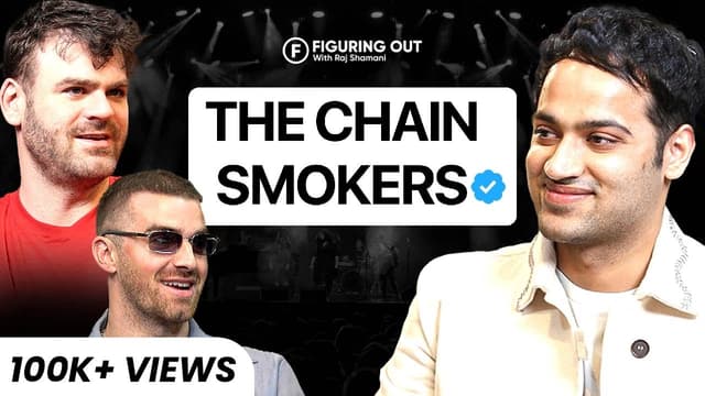 The Chainsmokers On Music, Love, Money, Coldplay, Ambani's Pre Wedding & India | FO 211 Raj Shamani