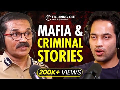 Indian Mafia, Murders, Extortion & Crime Stories ft. IPS @DrRavinderSingal | FO 86 - Raj Shamani