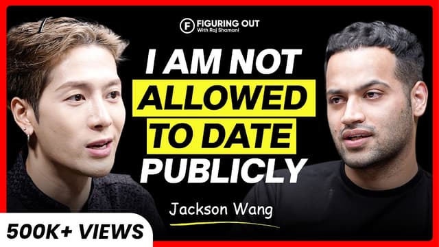 Jackson Wang on Heartbreak, Love, Trauma, Music, China’s Rules & Ideal Partner | FO375 Raj Shamani