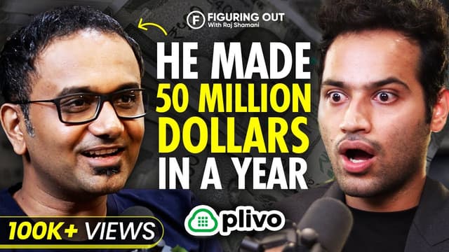 EXPOSING Startups & VC Money Secrets - Plivo Founder Venky | FO 118 - Raj Shamani