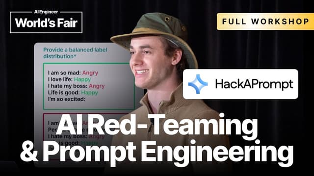 Prompt Engineering and AI Red Teaming — Sander Schulhoff, HackAPrompt/LearnPrompting