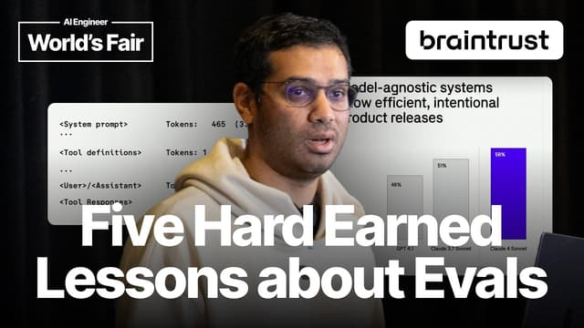 Five hard earned lessons about Evals — Ankur Goyal, Braintrust