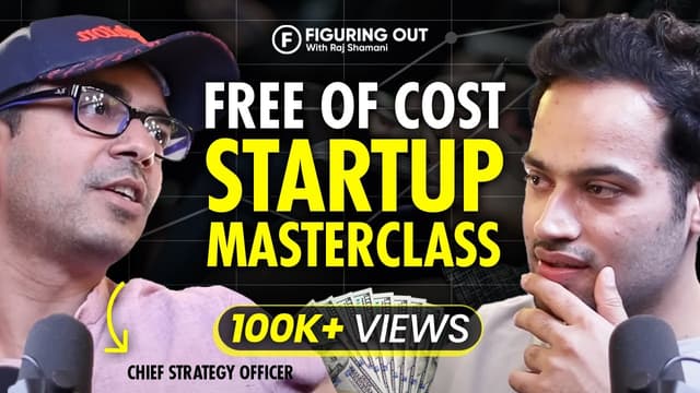 The PERFECT Startup Guidebook - Step by Step Explained by Toshan Tamhane | FO 66 - Raj Shamani