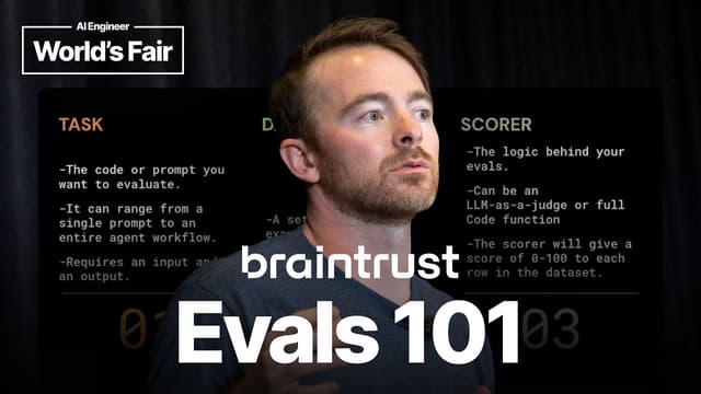 Evals 101 — Doug Guthrie, Braintrust