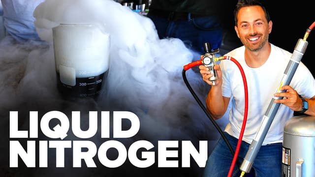 Making Liquid Nitrogen From Scratch!
