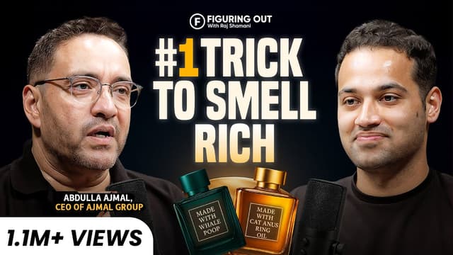 How to Smell Rich: Perfume Hacks, Men vs Women & Lasting Tips - Abdulla Ajmal | FO387 Raj Shamani