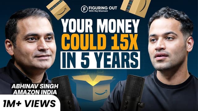 Jeff Bezos’s Mindset, Amazon Secrets, Logistics & Business Growth | Abhinav Singh |FO390 Raj Shamani