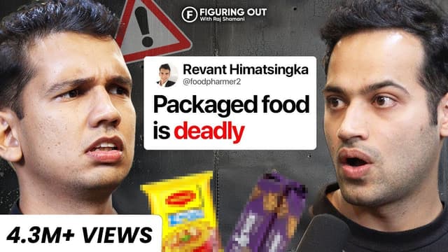 EXPOSING Food Items You Consume Daily - @Foodpharmer On Controversy & Scams | FO126 Raj Shamani