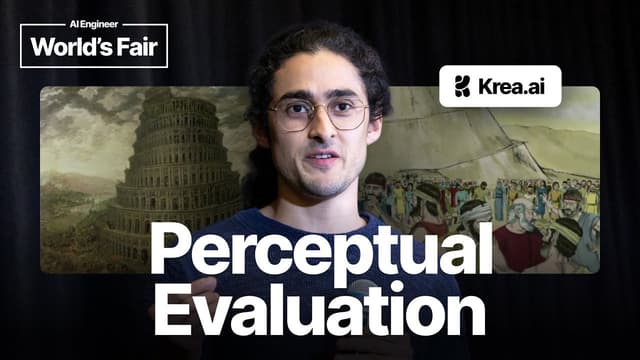 Perceptual Evaluations: Evals for Aesthetics — Diego Rodriguez, Krea.ai