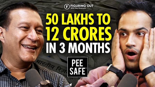 Indian S*xual Wellness Business Explained by Pee Safe Founder Vikas Bagaria | Raj Shamani | FO 120