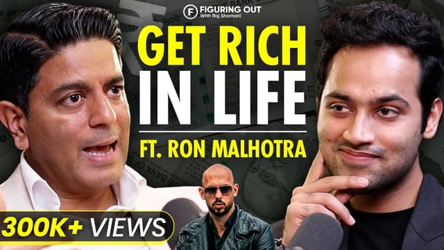 You DON'T Know This About Money - Ron Malhotra, Wealth Planner | FO 105 - Raj Shamani