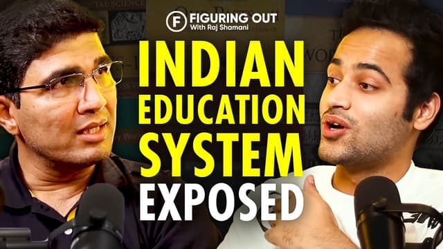 Indian School Textbooks Are Making You A FAILURE ft. IIM Grad Sumeet Mehta | FO 40 - Raj Shamani