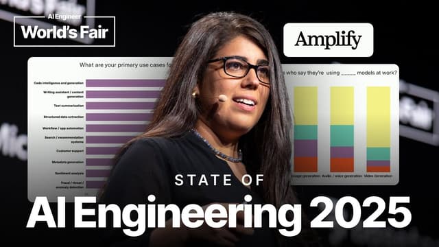The 2025 AI Engineering Report — Barr Yaron, Amplify