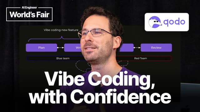 Vibe Coding with Confidence — Itamar Friedman, Qodo