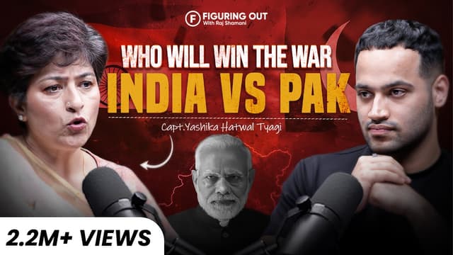 Ind-Pak War, Indian Army Operations, Weapons & Kargil - Capt Yashika Tyagi | FO352 Raj Shamani