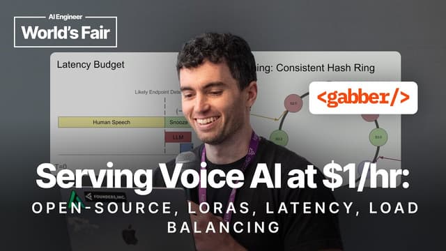 Serving Voice AI at $1/hr: Open-source, LoRAs, Latency, Load Balancing - Neil Dwyer, Gabber