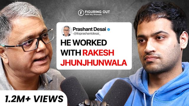 Big Bazaar Failure, DMart & Rakesh Jhunjhunwala Success Story - Prashant Desai | FO 206 Raj Shamani