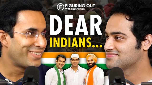 A Message To All INDIANS - Raj Shamani & Daksh Tyagi | Figuring Out 27