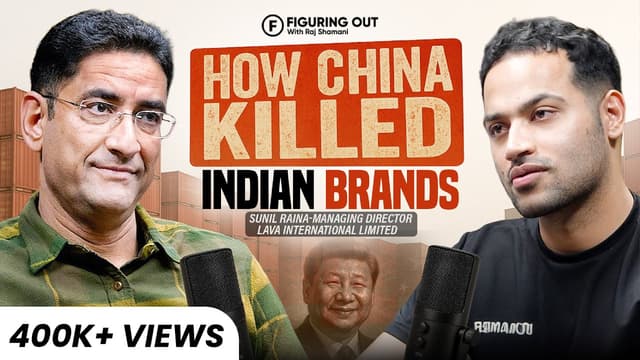China’s Smartphone Disruption, 6G, Virat Kohli, IPL & Kapil Sharma – Sunil Raina | FO395 Raj Shamani