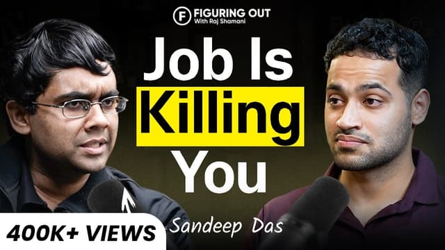 Toxic Workplaces, Failing Marriages, Loneliness & India vs China - Sandeep Das | FO331 Raj Shamani